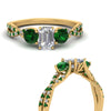 Load image into Gallery viewer, trellis-twisted-3-stone-emerald-cut-diamond-ring-with-emerald-in-yellow-gold-FD123699EMRGEMGRANGLE3-NL-YG_61018436-7c78-4e43-85dd-269f4b60d37b?v=1756181838