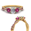 Load image into Gallery viewer, trellis-twisted-3-stone-emerald-cut-diamond-ring-with-pink-sapphire-in-yellow-gold-FD123699EMRGSADRPIANGLE3-NL-YG_e5aadb07-decc-4e41-836c-711e997e9872?v=1756181838