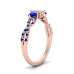 Load image into Gallery viewer, trellis-twisted-3-stone-emerald-cut-diamond-ring-with-sapphire-in-rose-gold-FD123699EMRGSABLANGLE2-NL-RG_ab8cd53a-d510-4462-904e-c9dea9317ff8?v=1756181838
