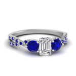 Load image into Gallery viewer, trellis-twisted-3-stone-emerald-cut-diamond-ring-with-sapphire-in-white-gold-FD123699EMRGSABL-NL-WG?v=1756181638
