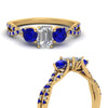 Load image into Gallery viewer, trellis-twisted-3-stone-emerald-cut-diamond-ring-with-sapphire-in-yellow-gold-FD123699EMRGSABLANGLE3-NL-YG_2ffd59ed-87e8-4247-8976-b0f733db74ab?v=1756181838