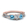 Load image into Gallery viewer, trellis-twisted-3-stone-heart-shaped-diamond-ring-blue-topaz-in-rose-gold-FD123699HTRGICBLTO-NL-RG_6272f635-82da-4fc1-bbec-918b1c38959b?v=1756181852