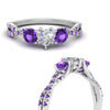 Load image into Gallery viewer, trellis-twisted-3-stone-heart-shaped-diamond-ring-violet-topaz-in-white-gold-FD123699HTRGVITOANGLE3-NL-WG_df3b7ed8-1edb-4578-bbf5-fed79419c0bf?v=1756181851
