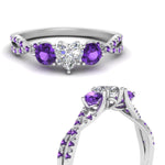 Load image into Gallery viewer, trellis-twisted-3-stone-heart-shaped-diamond-ring-violet-topaz-in-white-gold-FD123699HTRGVITOANGLE3-NL-WG_df3b7ed8-1edb-4578-bbf5-fed79419c0bf?v=1756181851

