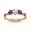 Load image into Gallery viewer, trellis-twisted-3-stone-heart-shaped-diamond-ring-violet-topaz-in-yellow-gold-FD123699HTRGVITOANGLE5-NL-YG_bf7b6e27-ebaa-448b-884b-e3fb1102ebcc?v=1756181851