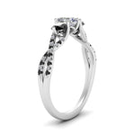 Load image into Gallery viewer, trellis-twisted-3-stone-heart-shaped-diamond-ring-with-black-diamond-in-white-gold-FD123699HTRGBLACKANGLE2-NL-WG?v=1756181661
