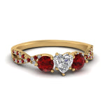 Load image into Gallery viewer, trellis-twisted-3-stone-heart-shaped-diamond-ring-with-ruby-in-yellow-gold-FD123699HTRGRUDR-NL-YG_b6302583-4c44-416b-bfe1-3f36cbe141a7?v=1756181852
