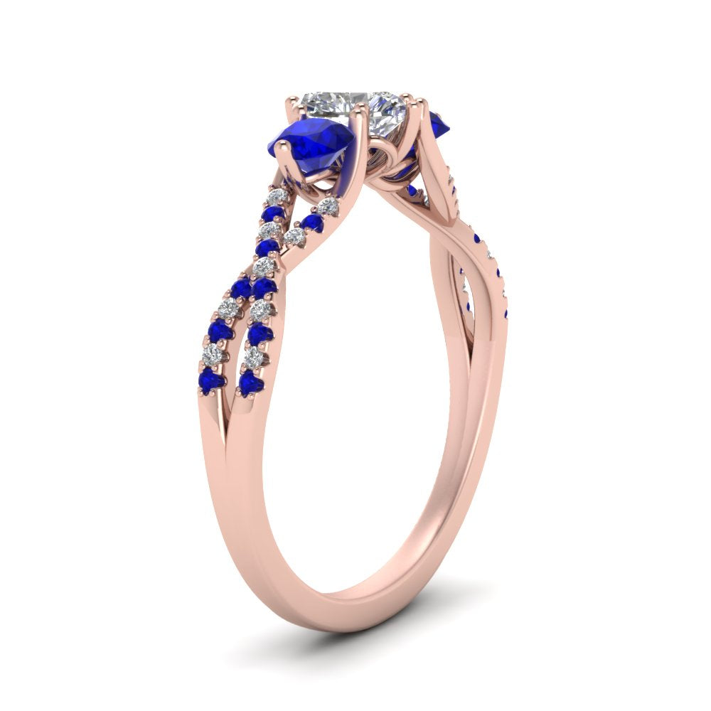 trellis-twisted-3-stone-heart-shaped-diamond-ring-with-sapphire-in-rose-gold-FD123699HTRGSABLANGLE2-NL-RG?v=1756181662