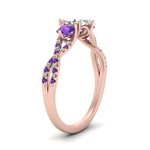 Load image into Gallery viewer, trellis-twisted-3-stone-marquise-cut-diamond-ring-violet-topaz-in-rose-gold-FD123699MQRGVITOANGLE2-NL-RG_c53527aa-6303-4ee1-b8fa-b4e19ec75b4f?v=1756181864
