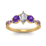 Load image into Gallery viewer, trellis-twisted-3-stone-marquise-cut-diamond-ring-violet-topaz-in-yellow-gold-FD123699MQRGVITOANGLE5-NL-YG_c3469ef3-a1d3-42d9-8867-0fc6352e39fa?v=1756181863
