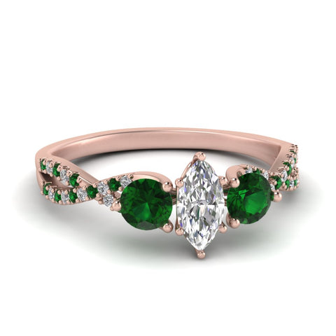 trellis-twisted-3-stone-marquise-cut-diamond-ring-with-emerald-in-rose-gold-FD123699MQRGEMGR-NL-RG?v=1756181685