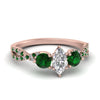 Load image into Gallery viewer, trellis-twisted-3-stone-marquise-cut-diamond-ring-with-emerald-in-rose-gold-FD123699MQRGEMGR-NL-RG_5207e2ae-c992-4128-9355-4596c5a76dfa?v=1756181864