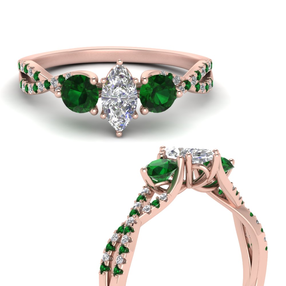 trellis-twisted-3-stone-marquise-cut-diamond-ring-with-emerald-in-rose-gold-FD123699MQRGEMGRANGLE3-NL-RG_4b7be9bc-f234-4fea-817e-0ecfdd116382?v=1756181863