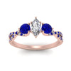 Load image into Gallery viewer, trellis-twisted-3-stone-marquise-cut-diamond-ring-with-sapphire-in-rose-gold-FD123699MQRGSABLANGLE5-NL-RG_1cb0dfc4-da25-486d-869c-ac368763badf?v=1756181863