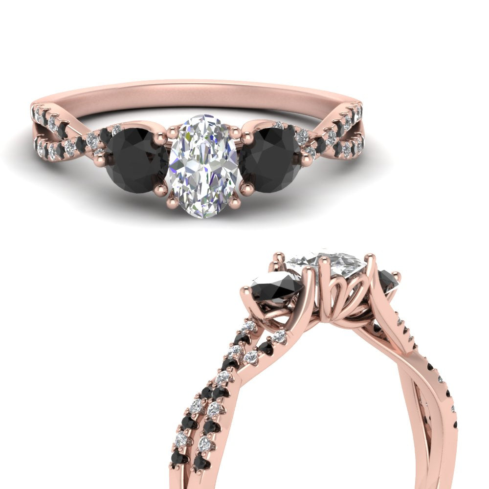trellis-twisted-3-stone-oval-shaped-diamond-ring-with-black-diamond-in-rose-gold-FD123699OVRGBLACKANGLE3-NL-RG?v=1756181706