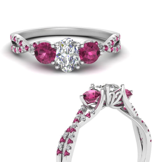 trellis-twisted-3-stone-oval-shaped-diamond-ring-with-pink-sapphire-in-white-gold-FD123699OVRGSADRPIANGLE3-NL-WG?v=1756181705