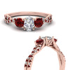 Load image into Gallery viewer, trellis-twisted-3-stone-oval-shaped-diamond-ring-with-ruby-in-rose-gold-FD123699OVRGRUDRANGLE3-NL-RG_ccde2109-684c-47c2-b683-4403062dfe73?v=1756181876
