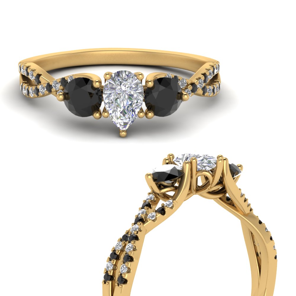 trellis-twisted-3-stone-pear-shaped-diamond-ring-with-black-diamond-in-yellow-gold-FD123699PERGBLACKANGLE3-NL-YG?v=1756181726