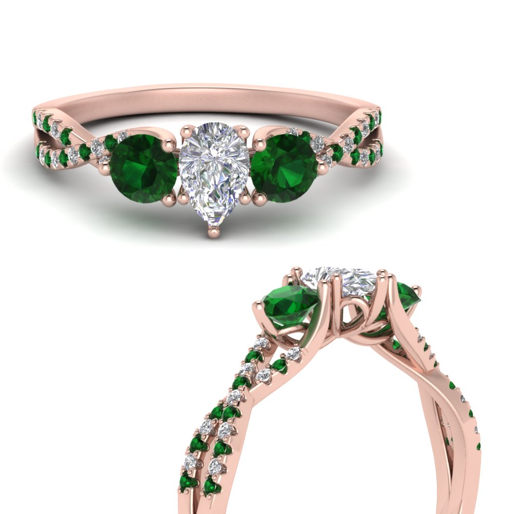 trellis-twisted-3-stone-pear-shaped-diamond-ring-with-emerald-in-rose-gold-FD123699PERGEMGRANGLE3-NL-RG_3415322e-1f0c-4303-bbca-a0c09b30e28a?v=1756181892