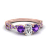Load image into Gallery viewer, trellis-twisted-3-stone-radiant-cut-diamond-ring-violet-topaz-in-rose-gold-FD123699RARGVITO-NL-RG?v=1756181767