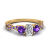 Load image into Gallery viewer, trellis-twisted-3-stone-radiant-cut-diamond-ring-violet-topaz-in-yellow-gold-FD123699RARGVITO-NL-YG?v=1756181767