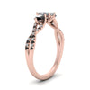 Load image into Gallery viewer, trellis-twisted-3-stone-radiant-cut-diamond-ring-with-black-diamond-in-rose-gold-FD123699RARGBLACKANGLE2-NL-RG?v=1756181767