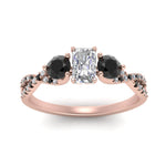 Load image into Gallery viewer, trellis-twisted-3-stone-radiant-cut-diamond-ring-with-black-diamond-in-rose-gold-FD123699RARGBLACKANGLE5-NL-RG_6f89099e-3ec7-4be0-8c56-161adf4ab3b8?v=1756181918
