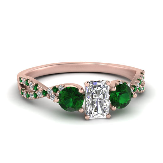 trellis-twisted-3-stone-radiant-cut-diamond-ring-with-emerald-in-rose-gold-FD123699RARGEMGR-NL-RG?v=1756181767
