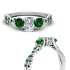 Load image into Gallery viewer, trellis-twisted-3-stone-radiant-cut-diamond-ring-with-emerald-in-white-gold-FD123699RARGEMGRANGLE3-NL-WG?v=1756181766