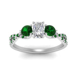 Load image into Gallery viewer, trellis-twisted-3-stone-radiant-cut-diamond-ring-with-emerald-in-white-gold-FD123699RARGEMGRANGLE5-NL-WG_1f1742df-ae9c-43da-a266-431669aa8b4b?v=1756181918
