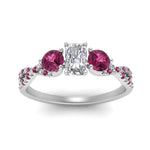 Load image into Gallery viewer, trellis-twisted-3-stone-radiant-cut-diamond-ring-with-pink-sapphire-in-white-gold-FD123699RARGSADRPIANGLE5-NL-WG_623bcd2d-571f-431a-9d8e-f7fbd5531cf2?v=1756181919
