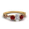 Load image into Gallery viewer, trellis-twisted-3-stone-radiant-cut-diamond-ring-with-ruby-in-yellow-gold-FD123699RARGRUDR-NL-YG?v=1756181767