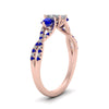 Load image into Gallery viewer, trellis-twisted-3-stone-radiant-cut-diamond-ring-with-sapphire-in-rose-gold-FD123699RARGSABLANGLE2-NL-RG?v=1756181767