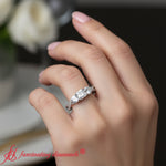 Load image into Gallery viewer, trellis-twisted-3-stone-ring-white-gold-fdens10257r-model
