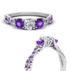 Load image into Gallery viewer, trellis-twisted-3-stone-round-cut-diamond-ring-violet-topaz-in-white-gold-FD123699RORGVITOANGLE3-NL-WG?v=1756181788