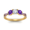 Load image into Gallery viewer, trellis-twisted-3-stone-round-cut-diamond-ring-violet-topaz-in-yellow-gold-FD123699RORGVITOANGLE5-NL-YG?v=1756181788