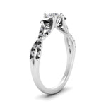 Load image into Gallery viewer, trellis-twisted-3-stone-round-cut-diamond-ring-with-black-diamond-in-white-gold-FD123699RORGBLACKANGLE2-NL-WG?v=1756181788
