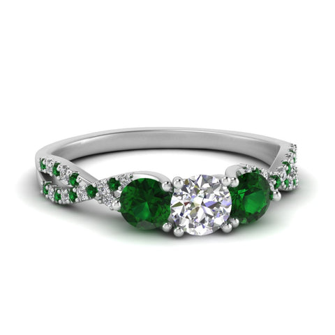 trellis-twisted-3-stone-round-cut-diamond-ring-with-emerald-in-white-gold-FD123699RORGEMGR-NL-WG?v=1756181788