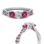 Load image into Gallery viewer, trellis-twisted-3-stone-round-cut-diamond-ring-with-pink-sapphire-in-white-gold-FD123699RORGSADRPIANGLE3-NL-WG?v=1756181788
