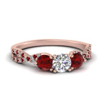 Load image into Gallery viewer, trellis-twisted-3-stone-round-cut-diamond-ring-with-ruby-in-rose-gold-FD123699RORGRUDR-NL-RG?v=1756181788
