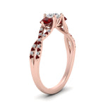 Load image into Gallery viewer, trellis-twisted-3-stone-round-cut-diamond-ring-with-ruby-in-rose-gold-FD123699RORGRUDRANGLE2-NL-RG_dd1ee406-f6c8-4e55-ae3a-96fb3d8f66d6?v=1756181932
