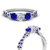 Load image into Gallery viewer, trellis-twisted-3-stone-round-cut-diamond-ring-with-sapphire-in-white-gold-FD123699RORGSABLANGLE3-NL-WG?v=1756181788