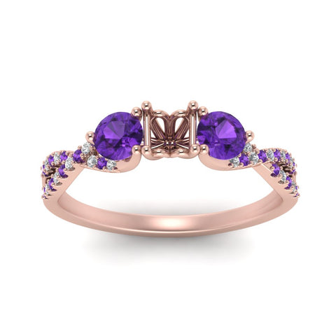 trellis-twisted-3-stone-semi-mount-diamond-ring-violet-topaz-in-rose-gold-FD123699SMRGVITOANGLE5-NL-RG?v=1756181945