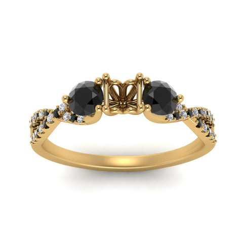 trellis-twisted-3-stone-semi-mount-diamond-ring-with-black-diamond-in-yellow-gold-FD123699SMRGBLACKANGLE5-NL-YG?v=1756181945