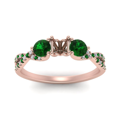 trellis-twisted-3-stone-semi-mount-diamond-ring-with-emerald-in-rose-gold-FD123699SMRGEMGRANGLE5-NL-RG?v=1756181945
