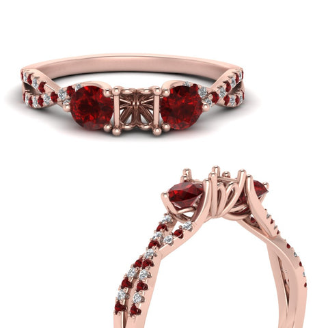 trellis-twisted-3-stone-semi-mount-diamond-ring-with-ruby-in-rose-gold-FD123699SMRGRUDRANGLE3-NL-RG?v=1756181944