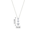 Load image into Gallery viewer, tri-princess-diamond-pendant-in-fdpd854angle1-0-30ct-nl-wg