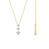 Load image into Gallery viewer, tri-princess-diamond-pendant-in-fdpd854angle1-0-30ct-nl-yg
