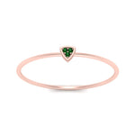 Load image into Gallery viewer, triangle-tiny-stackable-emerald-ring-in-rose-gold-FD9401RORGEMGR-NL-RG.jpg
