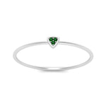 Load image into Gallery viewer, triangle-tiny-stackable-emerald-ring-in-white-gold-FD9401RORGEMGR-NL-WG.jpg

